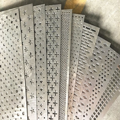 SUS 304 Perforated Metal Stainless Steel Plates 2MM SS Sheets